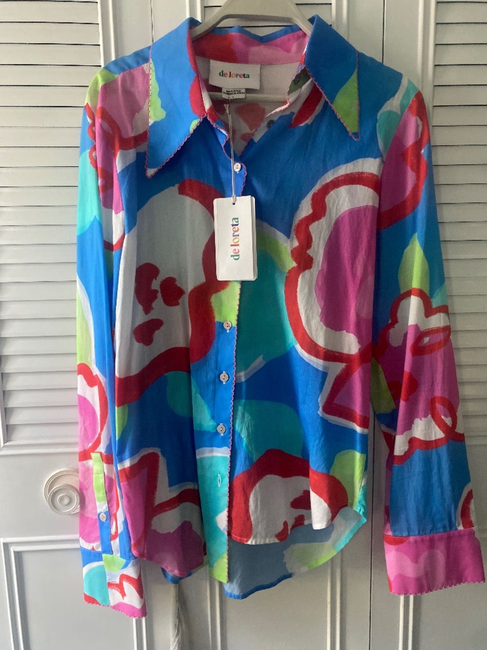 Deloreta Shirt Multi Colored